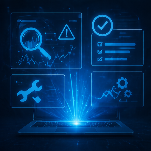 Monitoring dashboard visualization